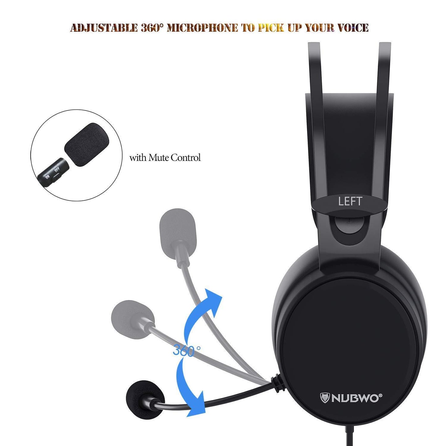 Wolf Bowang gaming gaming subwoofer headset