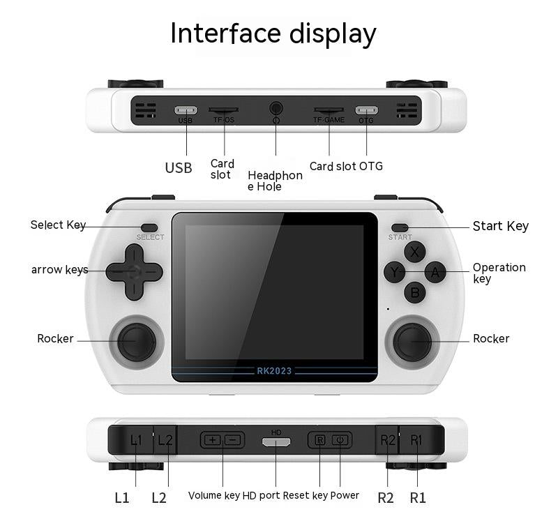 Open Source Handheld Game Console PS Demon City