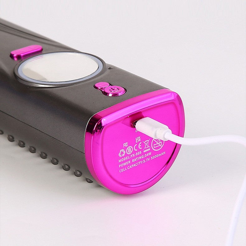 Lazy Non Damaging Hair Curler, USB Charging