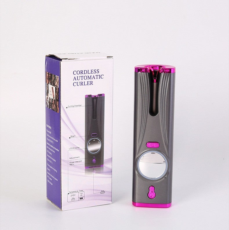 Lazy Non Damaging Hair Curler, USB Charging